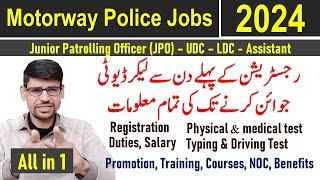 Motorway police jobs 2024 - Physical Medical Interview Salary Driving Licence issues - All in 1