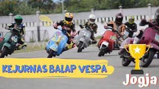 KEJURNAS MOTOR VESPA Ajang Balap Seru Scooter Klasik di Indonesia