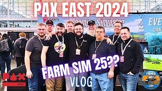 FARMING SIMULATOR 25?? - PAX East VLOG 2024