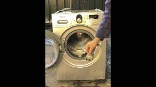 Brick in a washing machine Samsung Ecobubble