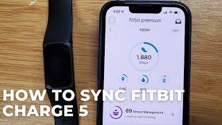 How to Sync Fitbit Charge 5