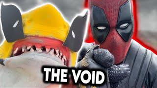 DEADPOOL & SHARK PUPPET IN THE VOID