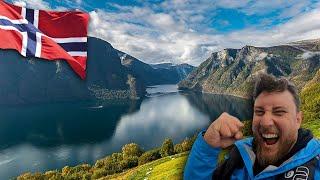 Fishing the FJORDS of Norway - Catching INSANE Fish