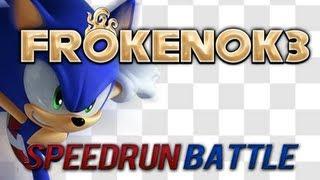 Sonic Speedrun Battles - Sonic Aventure 2  Green Hill - frokenok3 Vs SamucHedgehog