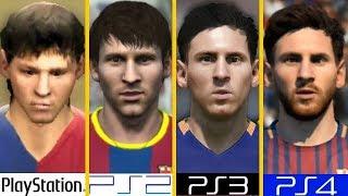 PS1 VS PS2 VS PS3 VS PS4  Graphics Comparison  FIFA