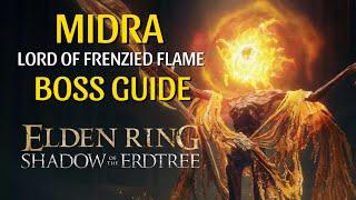 Midra Lord of Frenzied Flame Guide & Location  Elden Ring Shadow of the Erdtree