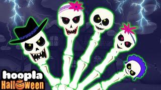 Skeleton Finger Family + More Halloween Nursery Rhymes By Hoopla Halloween