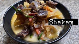 Shakam with shukam ema  Bhutanese recipe so easy so yummy 