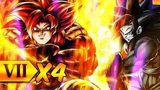 4x ZENKAI BUFFED ULTRA SUPER SAIYAN 4 GOGETA IS THE PINNACLE OF POWER Dragon Ball Legends