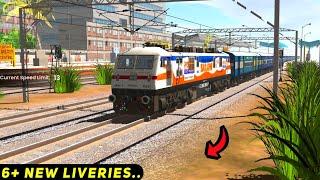 New Update  Indian Railway Train Simulator  New Liveries and coaches  Gameplay 