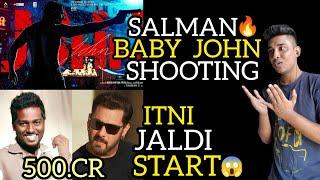 Salman Khan Shooting Update In BABY JOHN  Salman Khan Next Movie Update  Varun Dhawan Next Movie