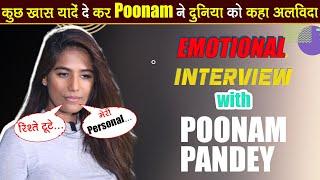 Poonam Pandey Death Emotional Struggle Break down