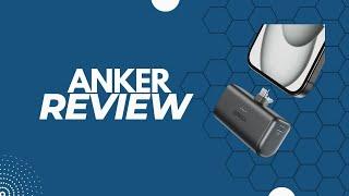 Review Anker Nano Power Bank with Built-in Foldable USB-C Connector 5000mAh Portable Charger 22.5