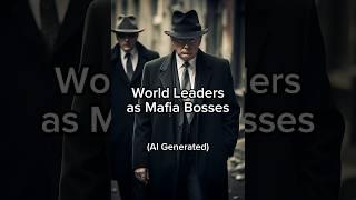 Ai Draws World Leaders as Mafia Bosses #ai #aiart #midjourney #world #mafia #boss #leader