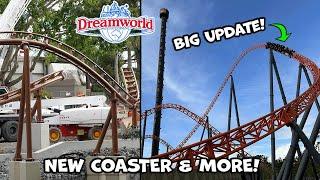 Dreamworld  BIG Update New Roller Coaster Steel Taipan Changes Crowd Levels & MORE