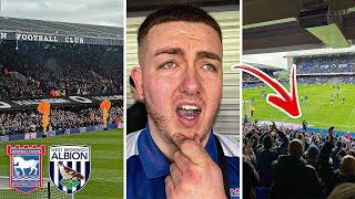 93RD MINUTE GOAL SENDS CROWD MENTAL & FANS KICK OFF AT THE REFEREE at IPSWICH TOWN vs WEST BROM