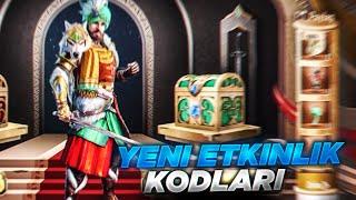 ŞANLI TÜRK KAHRAMAN YENİ ETKİNLİK TAKAS KODU ? PUBG MOBİLE KODLARI