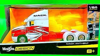 Maisto MACK Anthem  Maisto truck  Diecast truck  Maisto truck unboxing  Miniature truck 164