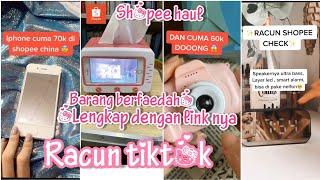 shopee haul  barang berpaedah check  racun tiktok indonesia  part 2