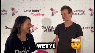 TOP CRINGE MOMENTS OF VITALIK BUTERIN Super awkward...