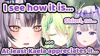 Shiori Realized That Kaela Was The Only One Who Appreciated Her