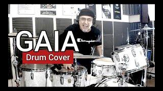 GAIA DRUM COVER - DRUMLESS TRACK by KAZ RODRIGUEZ