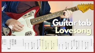 The Cure - Lovesong Guitar tabs