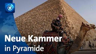 4500 Jahre alt Neue Kammer in Cheops-Pyramide entdeckt