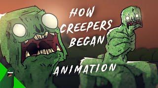 Minecraft How Creepers Began Animation