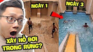 Họ Xây Đường Ống Trượt Công Viên Nước Trong Rừng??