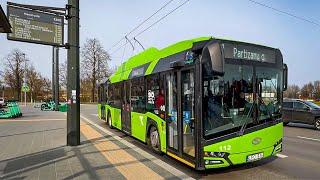 Trolleybuses in Kaunas Lithuania   2024