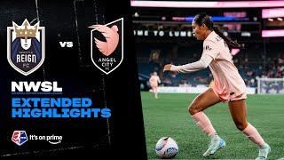 Seattle Reign FC vs Angel City FC  NWSL Extended Highlights 1042024  Prime Video