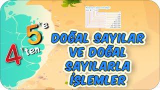 Doğal Sayılar ve Doğal Sayılarla İşlemler  4ten 5e Hazırlık Kampı #2024