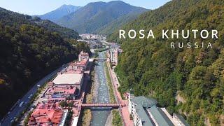 Rosa Khutor  Luxury resort  Russia  4K