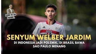 Senyum Welber Jardim Di Indonesia Jadi Polemik Di Brasil Bawa Sao Paulo Menang  Bung Irpan