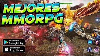 TOP 10 Mejores Juegos MMORPG ONLINE para Android & iOS GRATIS 2024 RPG MULTIPLAYER