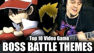 Top 10 Video Game Boss Battle Themes - Guitar Medley FamilyJules