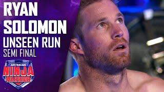 Unseen run Ryan Solomon shows off his technique in the Semi-Finals  Australian Ninja Warrior 2020