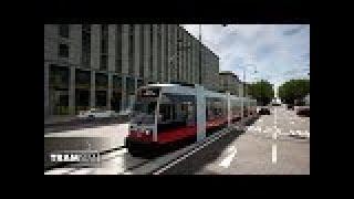 The Worlds worst Tram Driver drives the brand new ULF through Vienna