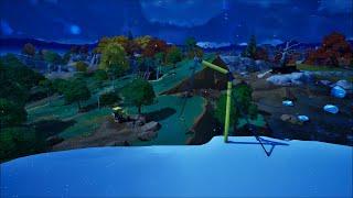 How to easily use Ascentors or Ziplines at night quest Guide for Fortnite Chapter 4 Season 2