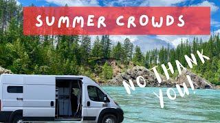 Montana Van Life without the summer crowds