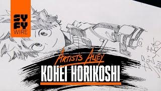 Watch Kohei Horikoshi Sketch  SYFY WIRE