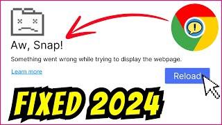 Fix Aw Snap Google Chrome Error in Windows 11 10 - Updated Methods 2024