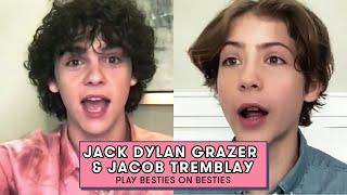 Lucas Jack Dylan Grazer & Jacob Tremblay Debate French Fries & More  Besties on Besties Seventeen