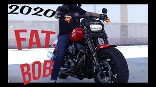 2020 Harley Davidson Fat Bob 114 Test Ride and Review