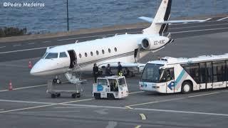 CRISTIANO RONALDO PRIVATE JET at Cristiano Ronaldo Airport