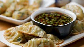 Spring Vegetable Potstickers Gyoza