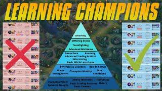 The FASTEST Way To Learn Champions - Expanding Your Pool The Correct Way