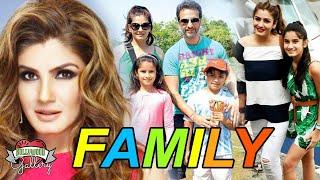 Raveena Tandon Family With Parents Husband Son Daughter Brother & Boyfriend