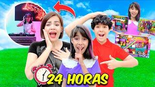 DICIÉNDOME QUE SI A TODO POR 24 HORAS  *no se pierdan el final épico*  Karla Bustillos